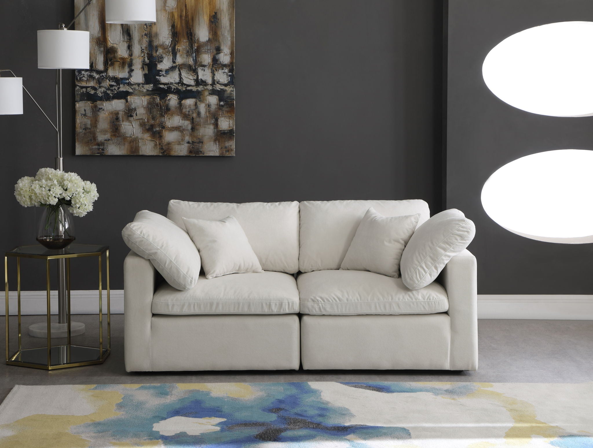 Plush - Modular 2 Seat Sofa - Urban Living Furniture (Los Angeles, CA)