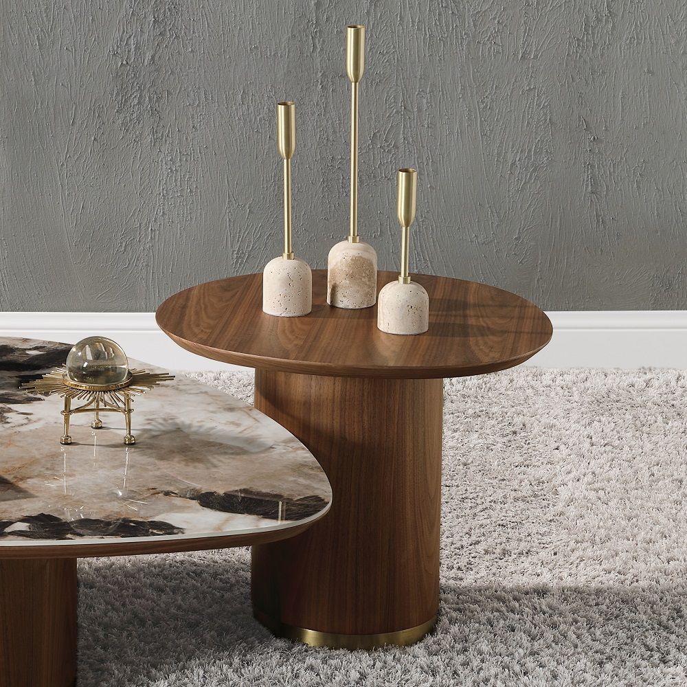 Willene - End Table - Walnut - Urban Living Furniture (Los Angeles, CA)