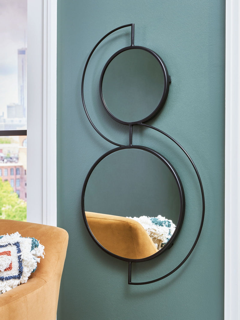 Shayham - Black - Accent Mirror