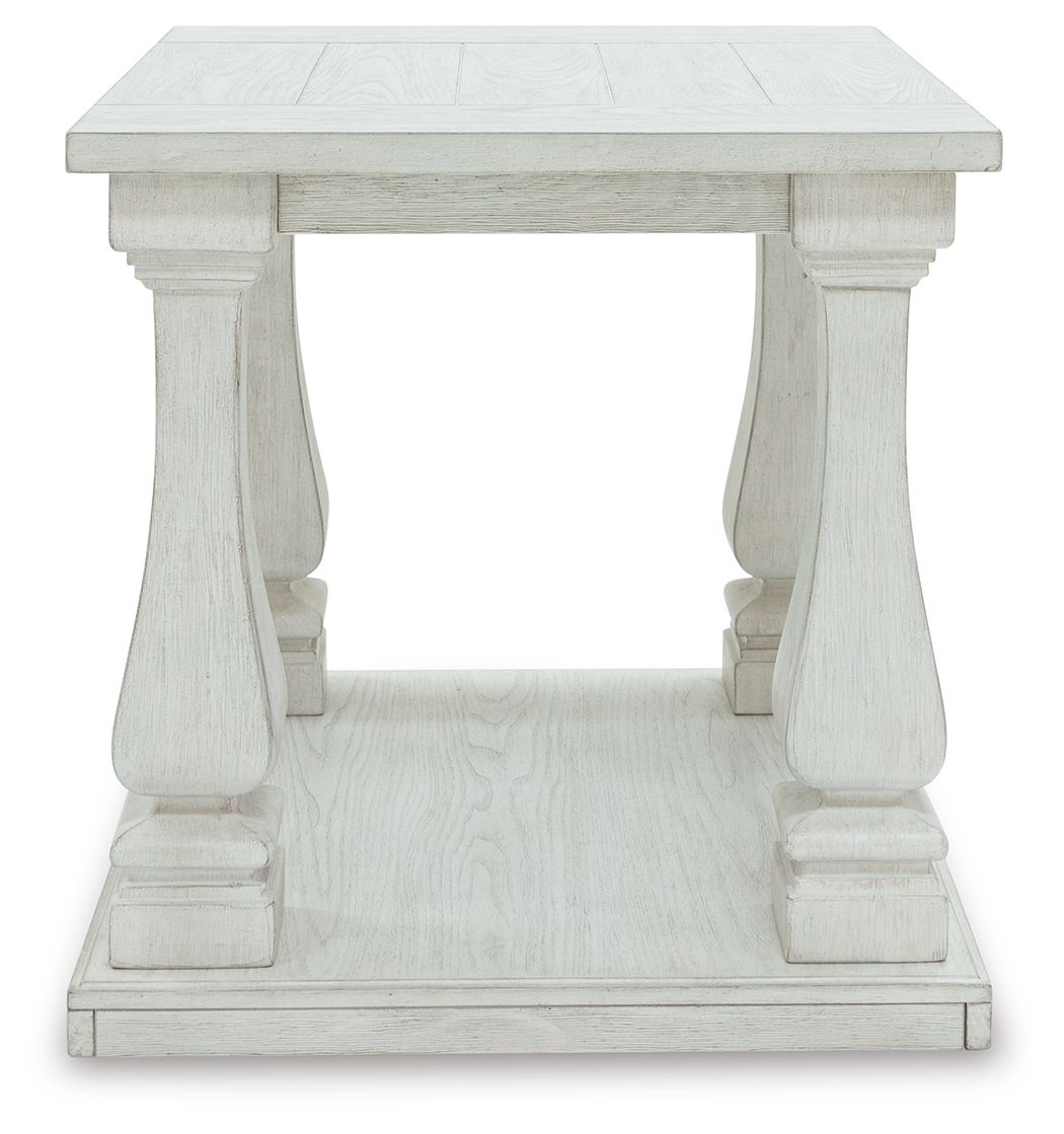 Arlendyne - Antique White - Rectangular End Table - Urban Living Furniture (Los Angeles, CA)