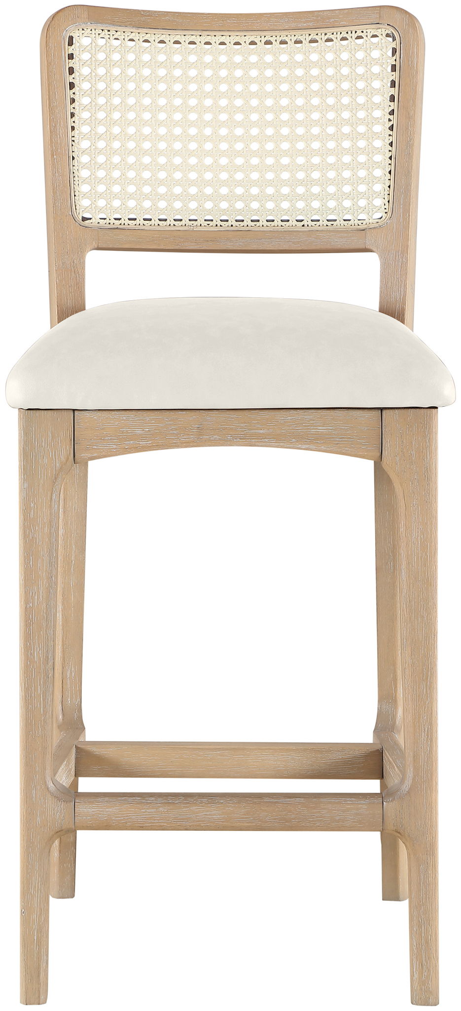 Atrium - Counter Stool With Brushed Natural Base (Set of 2)