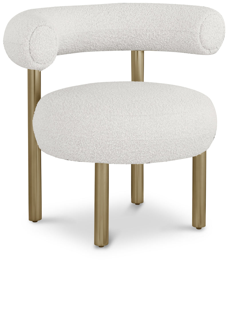 Bordeaux - Boucle Fabric Accent Chair