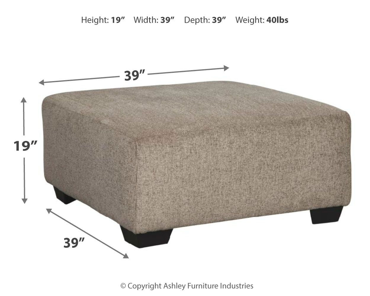 Ballinasloe - Ottoman - Urban Living Furniture (Los Angeles, CA)