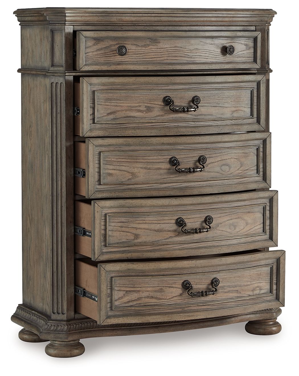 Ardenfield - Light Brown - Five Drawer Chest - Urban Living Furniture (Los Angeles, CA)