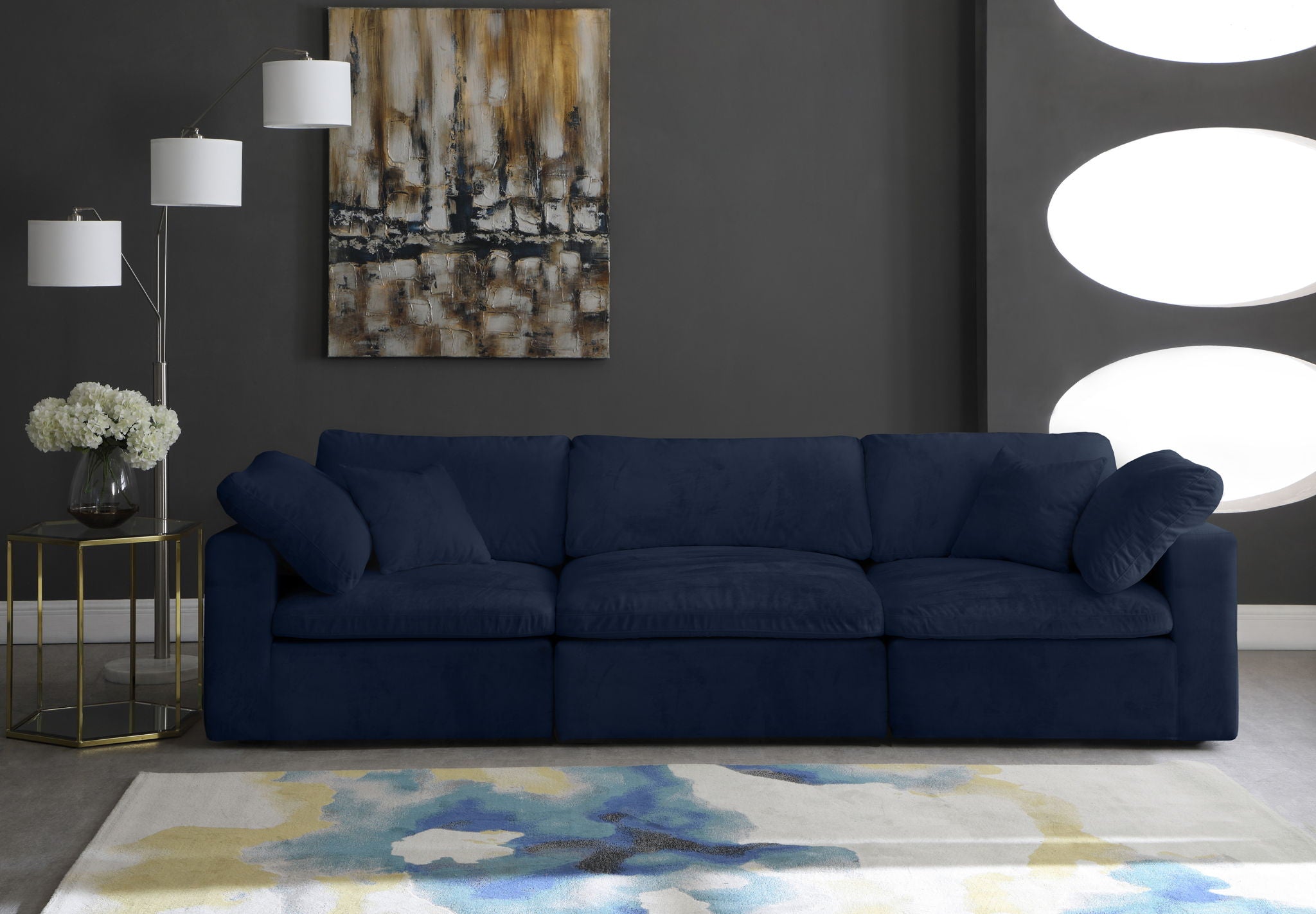 Cozy - Modular 3 Seat Sofa - Urban Living Furniture (Los Angeles, CA)