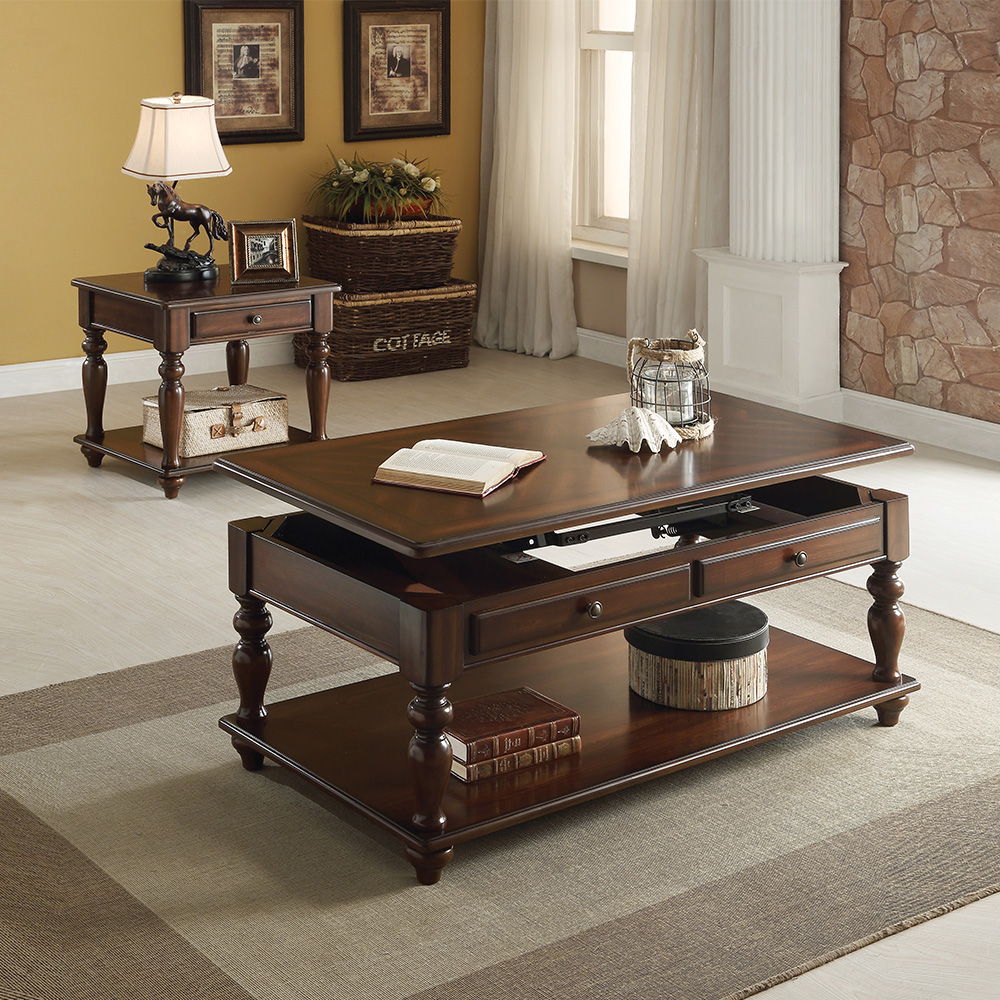 Farrel - End Table - Walnut - Urban Living Furniture (Los Angeles, CA)