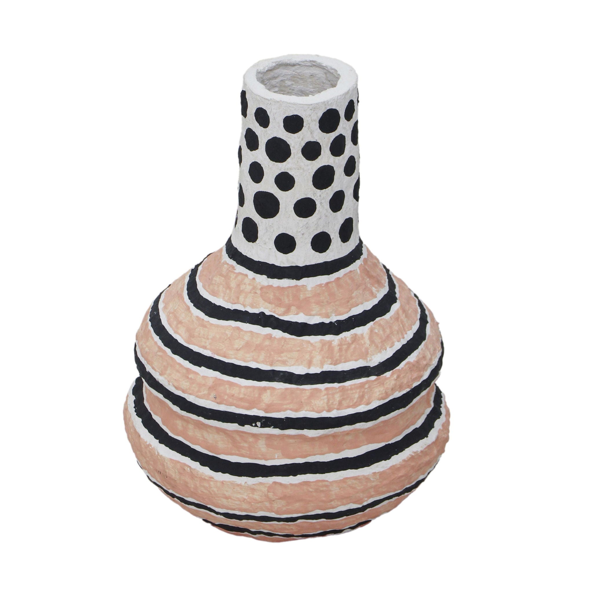 Cotton Mache - Print Vase - Modernist - Urban Living Furniture (Los Angeles, CA)