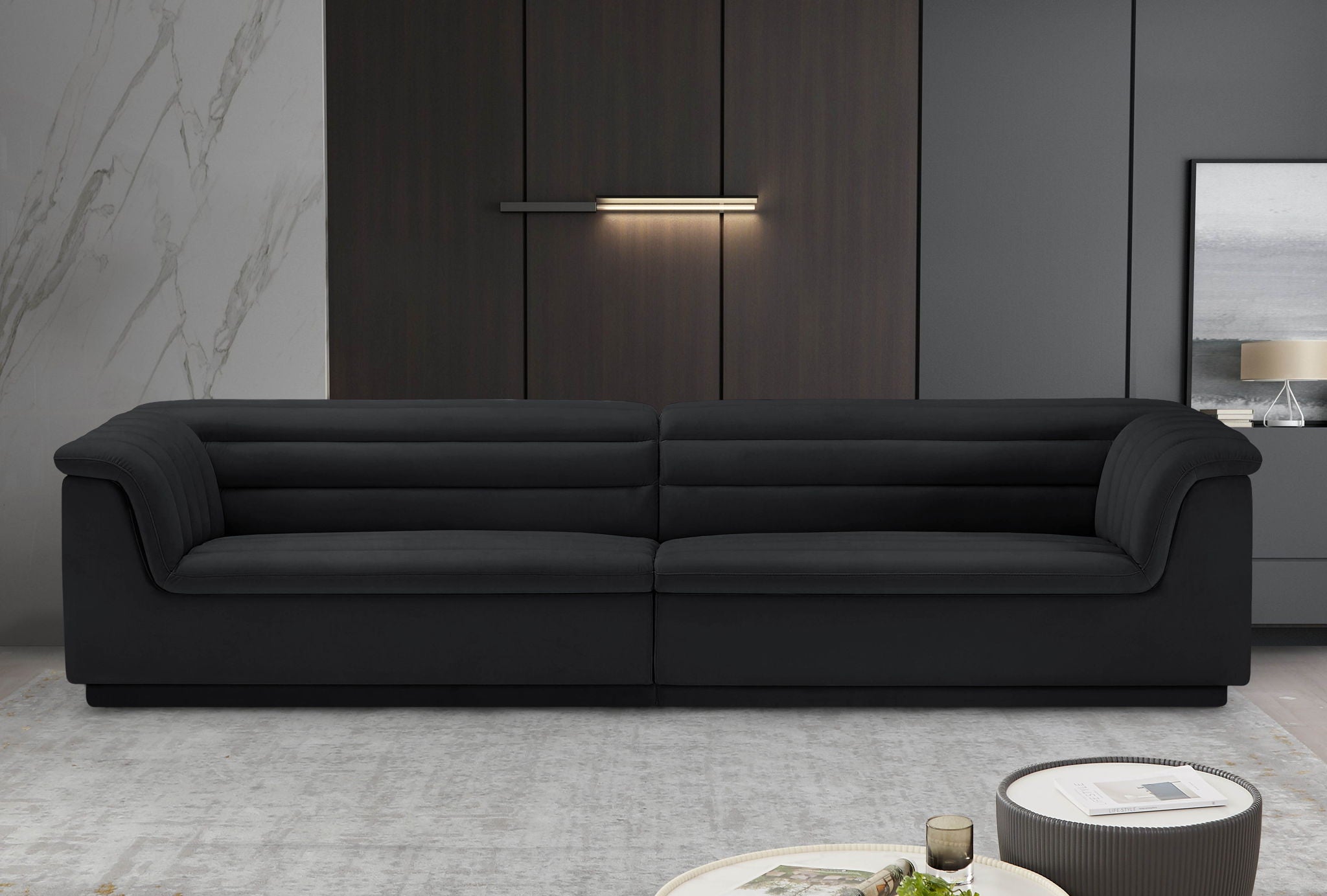 Cascade - Velvet Modular Sofa - Urban Living Furniture (Los Angeles, CA)