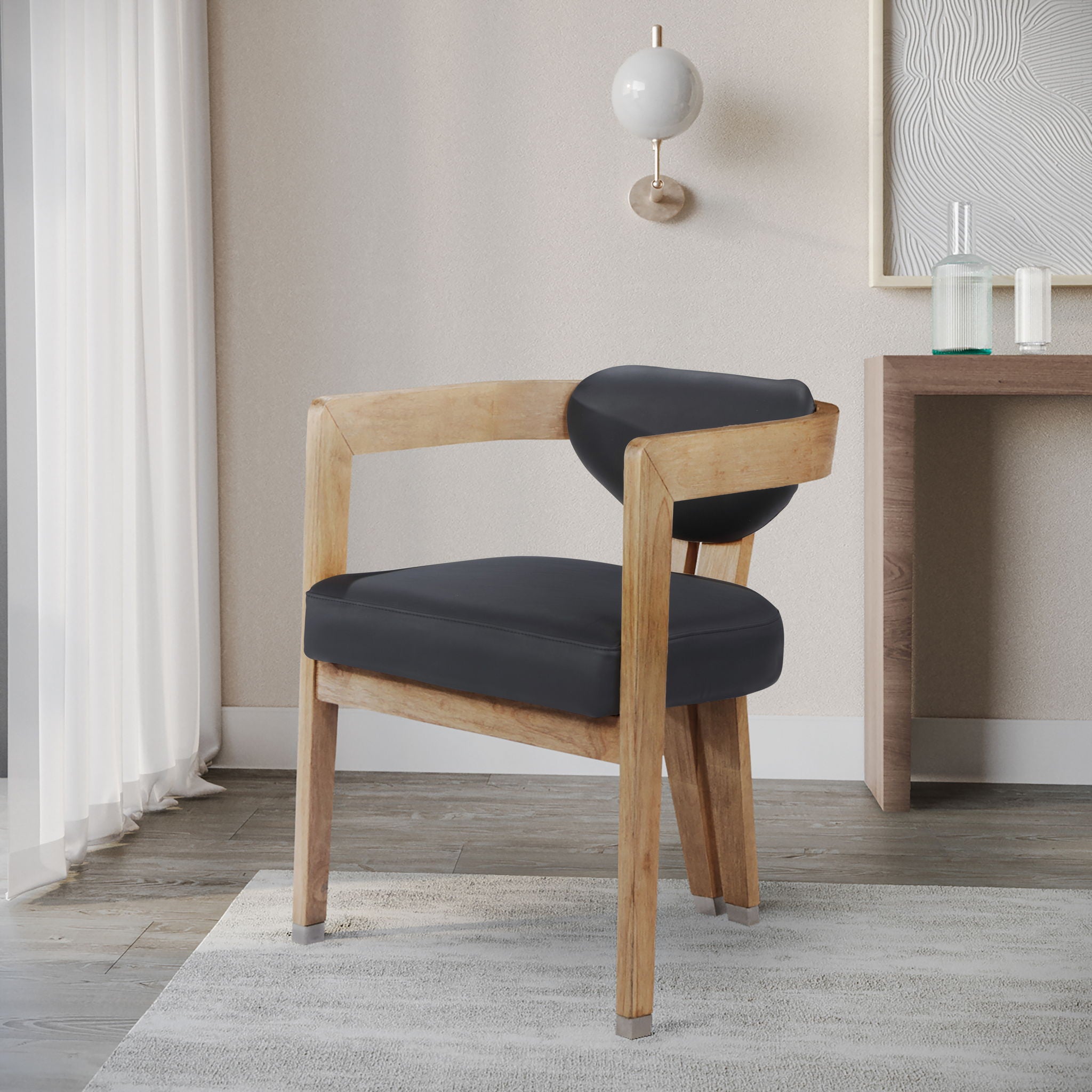 Carlyle - Dining Chair With Natural Frame - Urban Living Furniture (Los Angeles, CA)