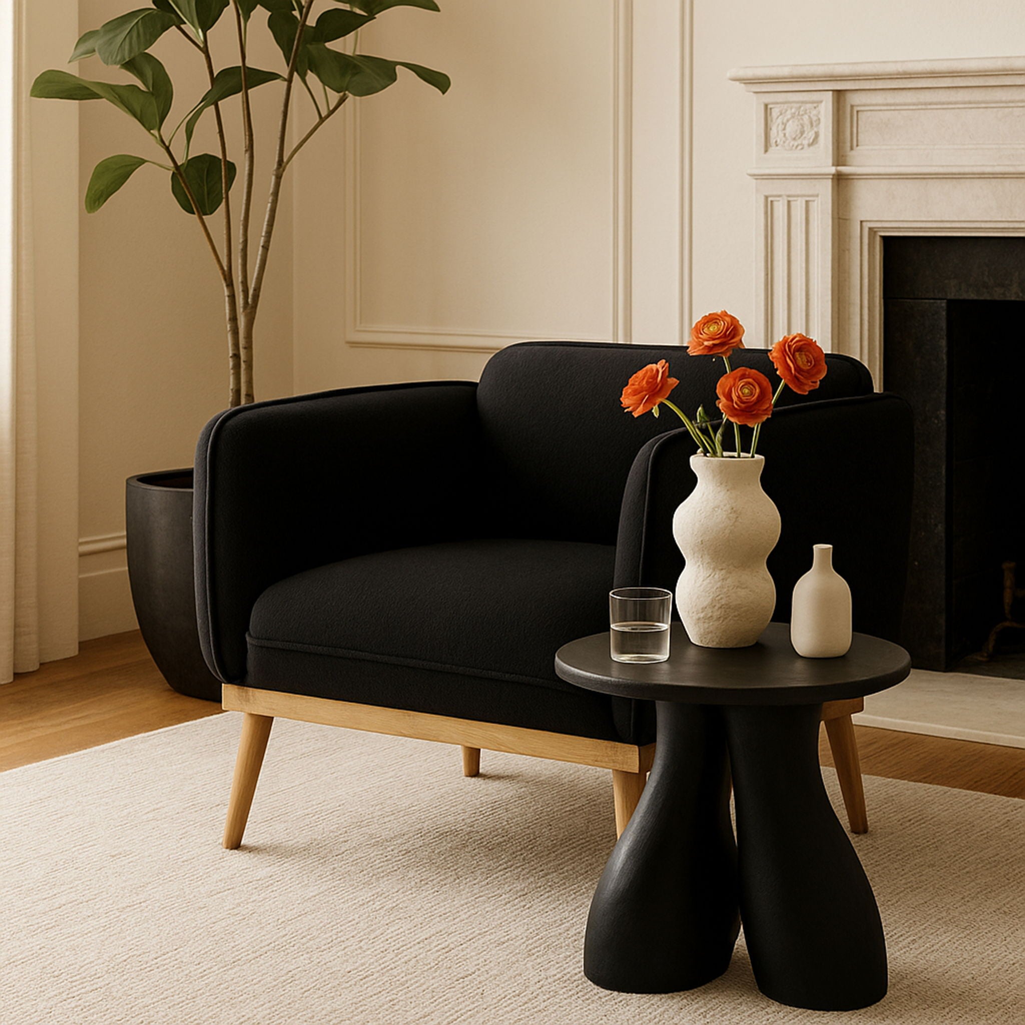 Talence - Aluminum End Table - Urban Living Furniture (Los Angeles, CA)