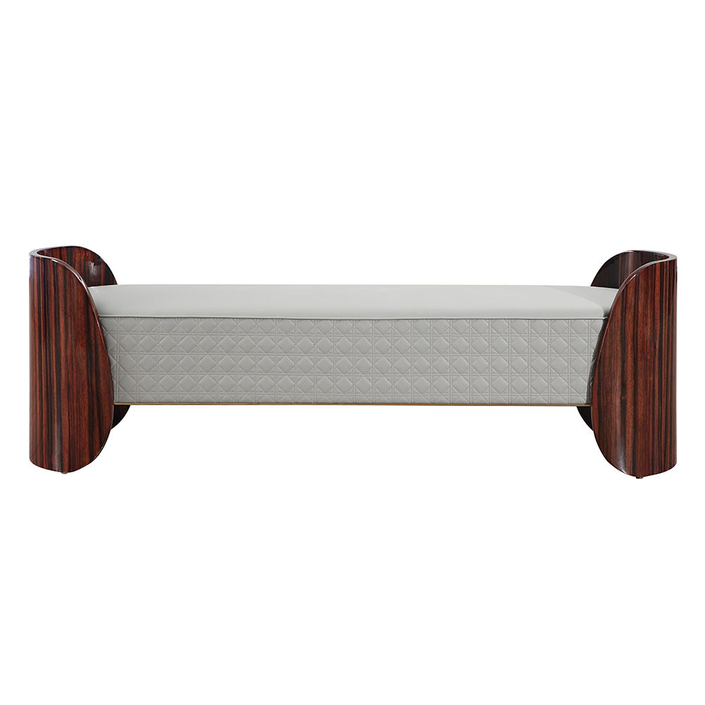 Jamonica - Bench - Gray & Dark Brown - Urban Living Furniture (Los Angeles, CA)