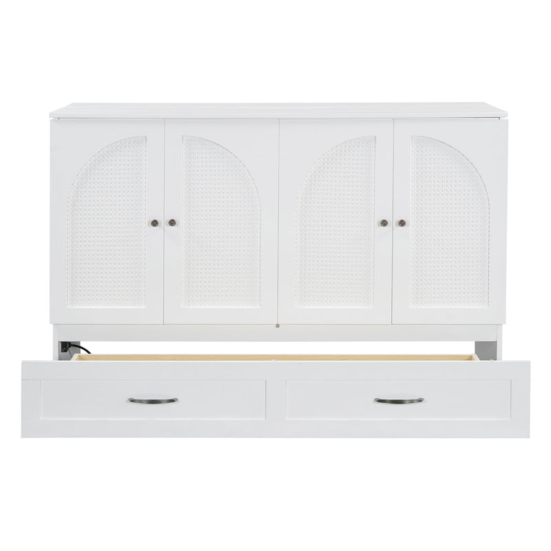 Murphy Bed With Large Drawers