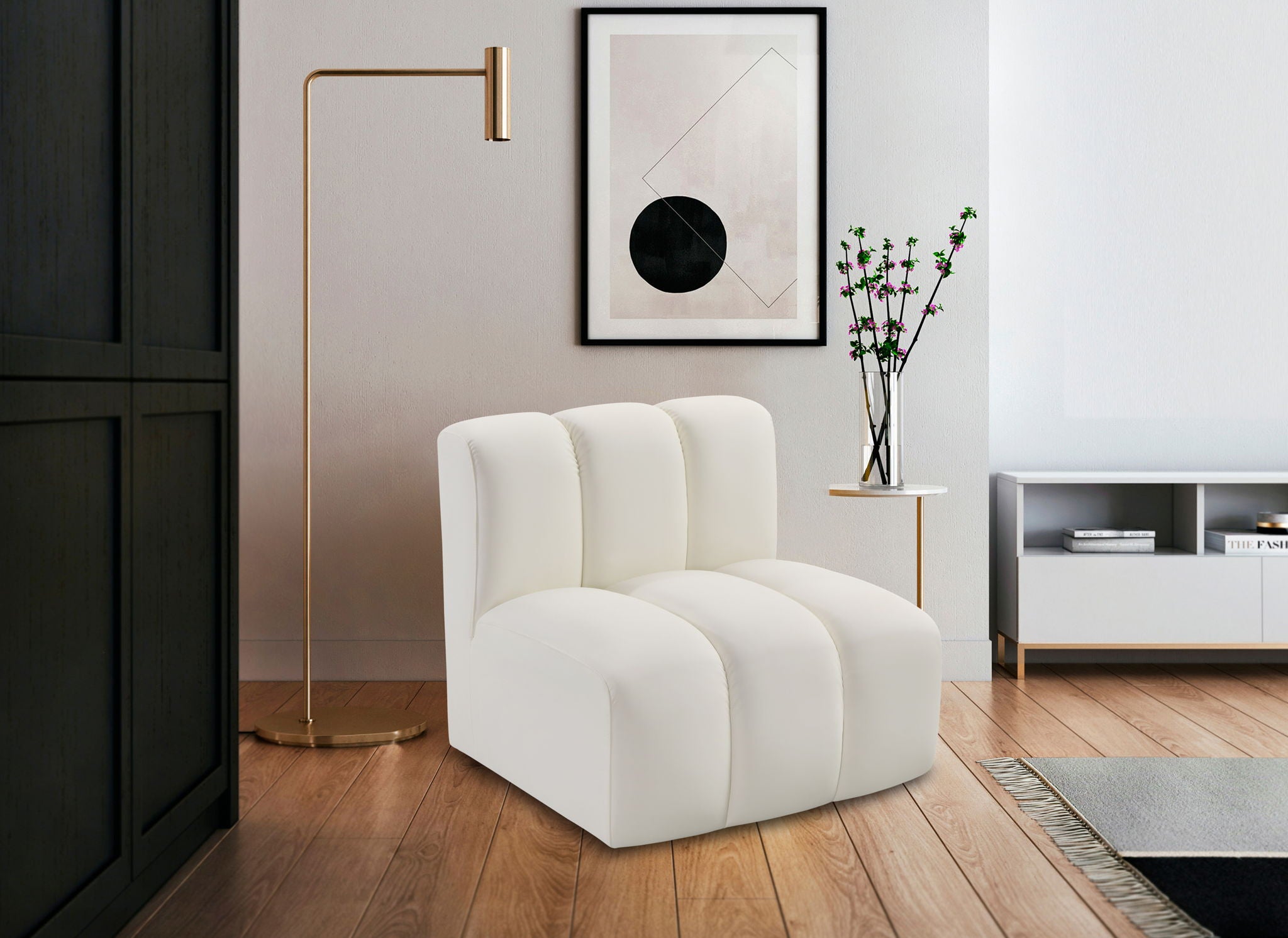 Arc - Faux Leather Straight Chair - Urban Living Furniture (Los Angeles, CA)