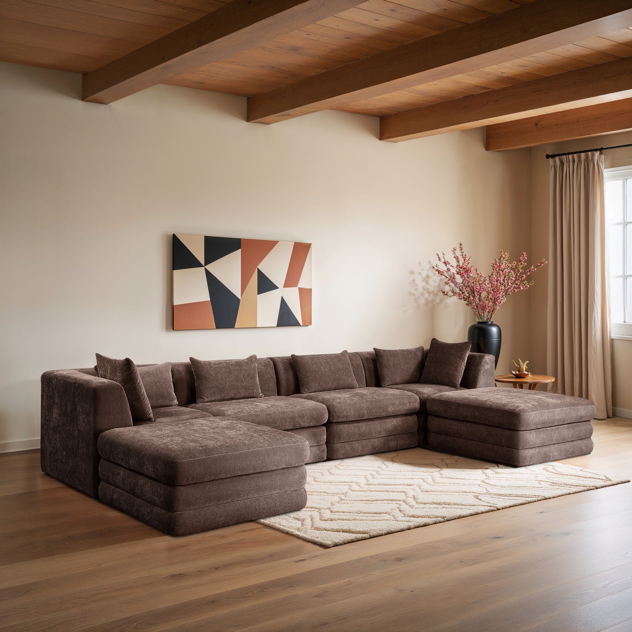 Stellar - 6 Piece Upholstered Modular Sectional - Urban Living Furniture (Los Angeles, CA)