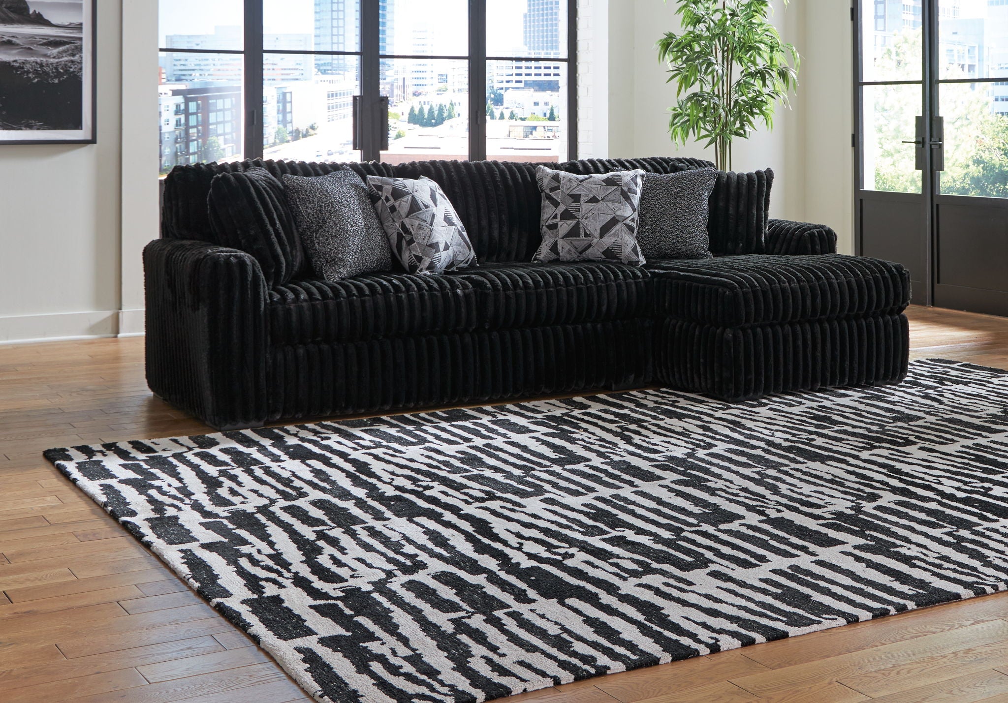 Midnight-Madness - Sectional Set - Urban Living Furniture (Los Angeles, CA)