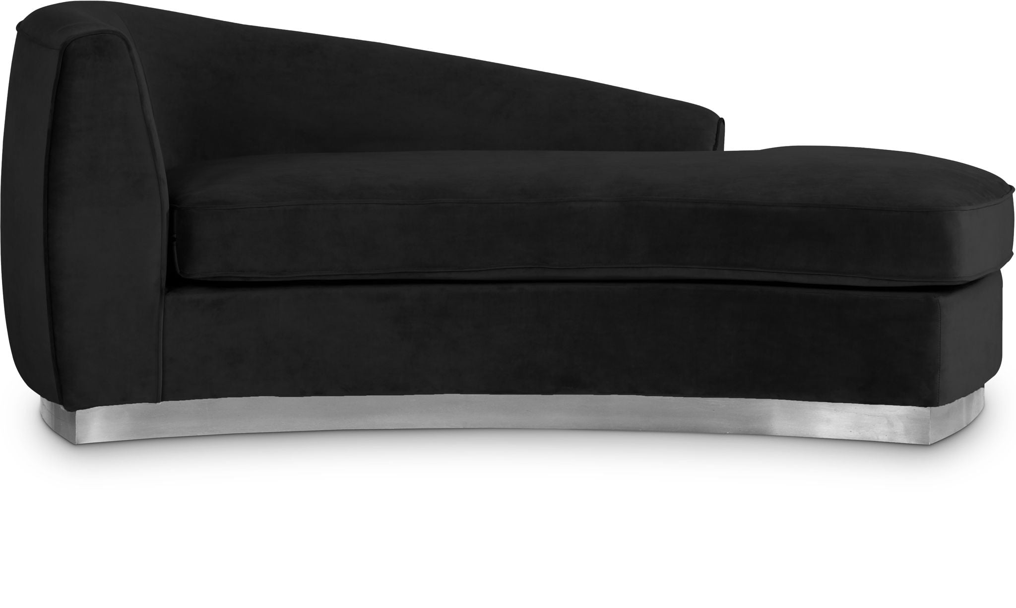 Julian - Chaise with Chrome Base - Urban Living Furniture (Los Angeles, CA)