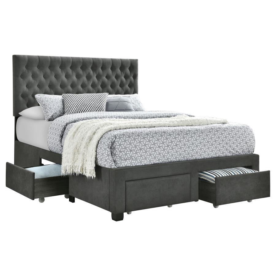 Soledad - Upholstered Storage Panel Bed - Urban Living Furniture (Los Angeles, CA)