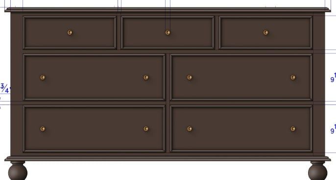 Kellie - 7-Drawer Dresser