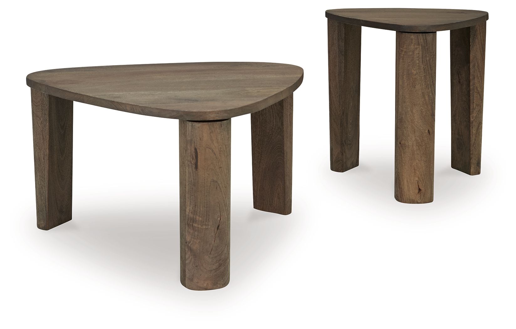 Reidport - Grayish Brown - Accent Cocktail Table Set (Set of 2) - Urban Living Furniture (Los Angeles, CA)