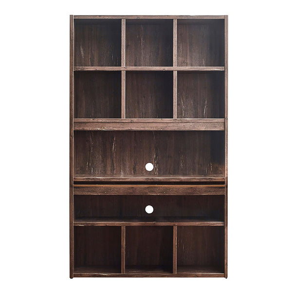 Perrisk - Desk With Bookcase