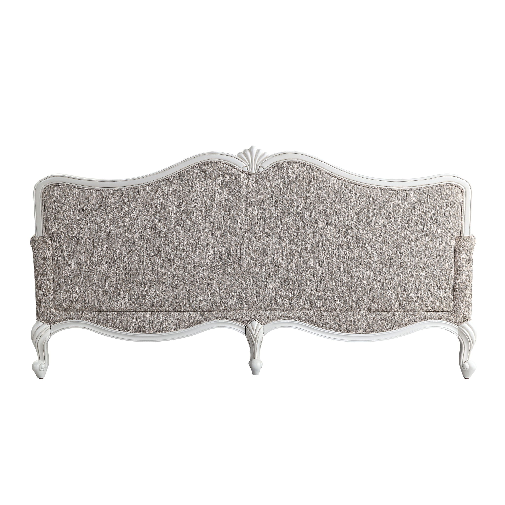 Ciddrenar - Sofa - Fabric & White Finish - Urban Living Furniture (Los Angeles, CA)