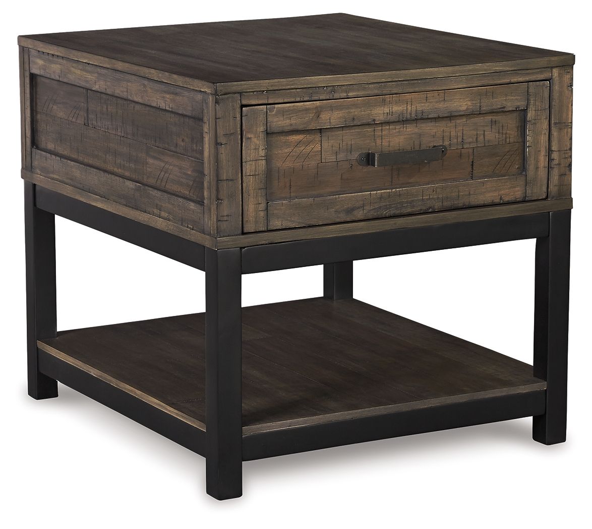 Johurst - Rectangular End Table - Grayish Brown - Urban Living Furniture (Los Angeles, CA)