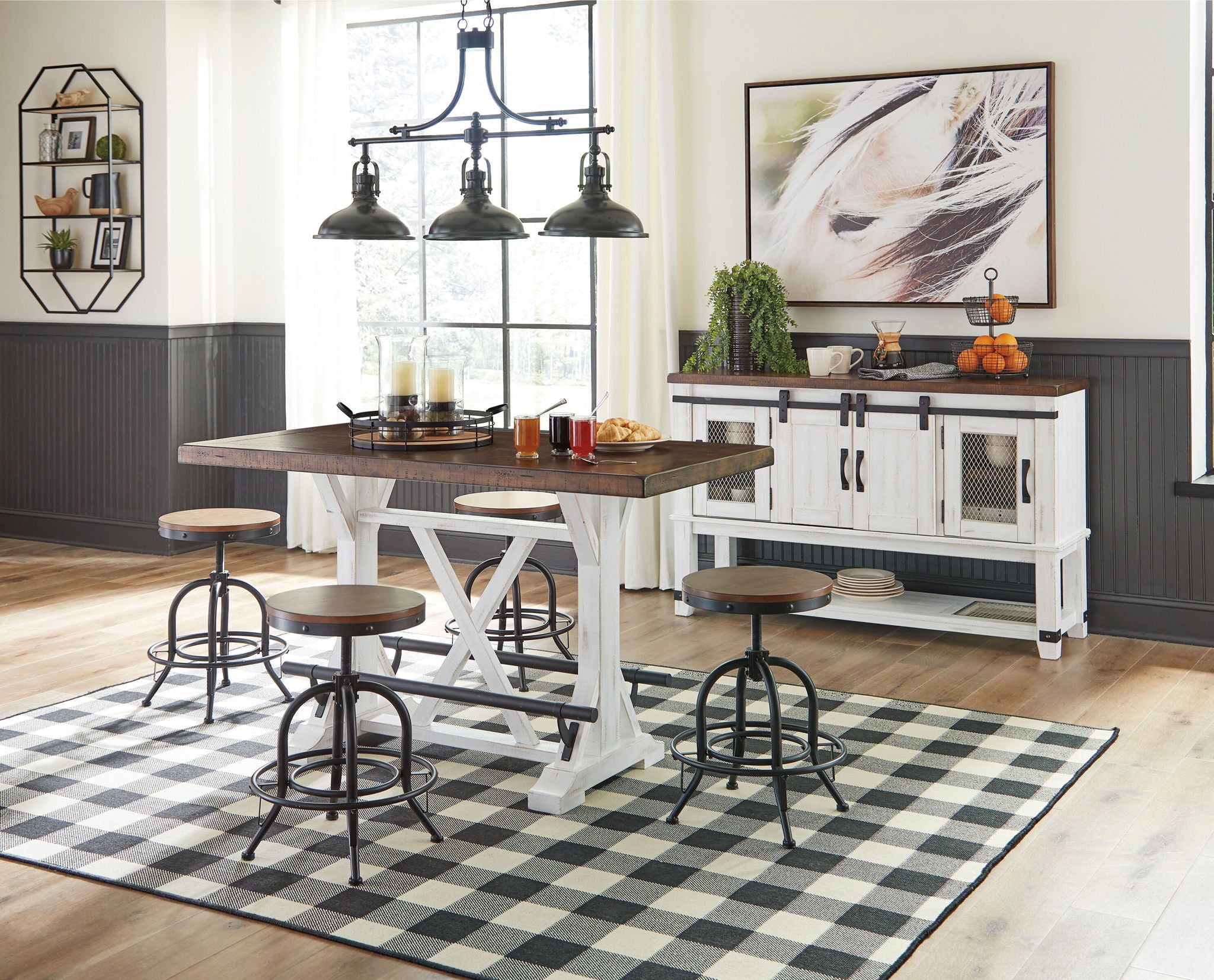Valebeck - Counter Height Table Set - Urban Living Furniture (Los Angeles, CA)