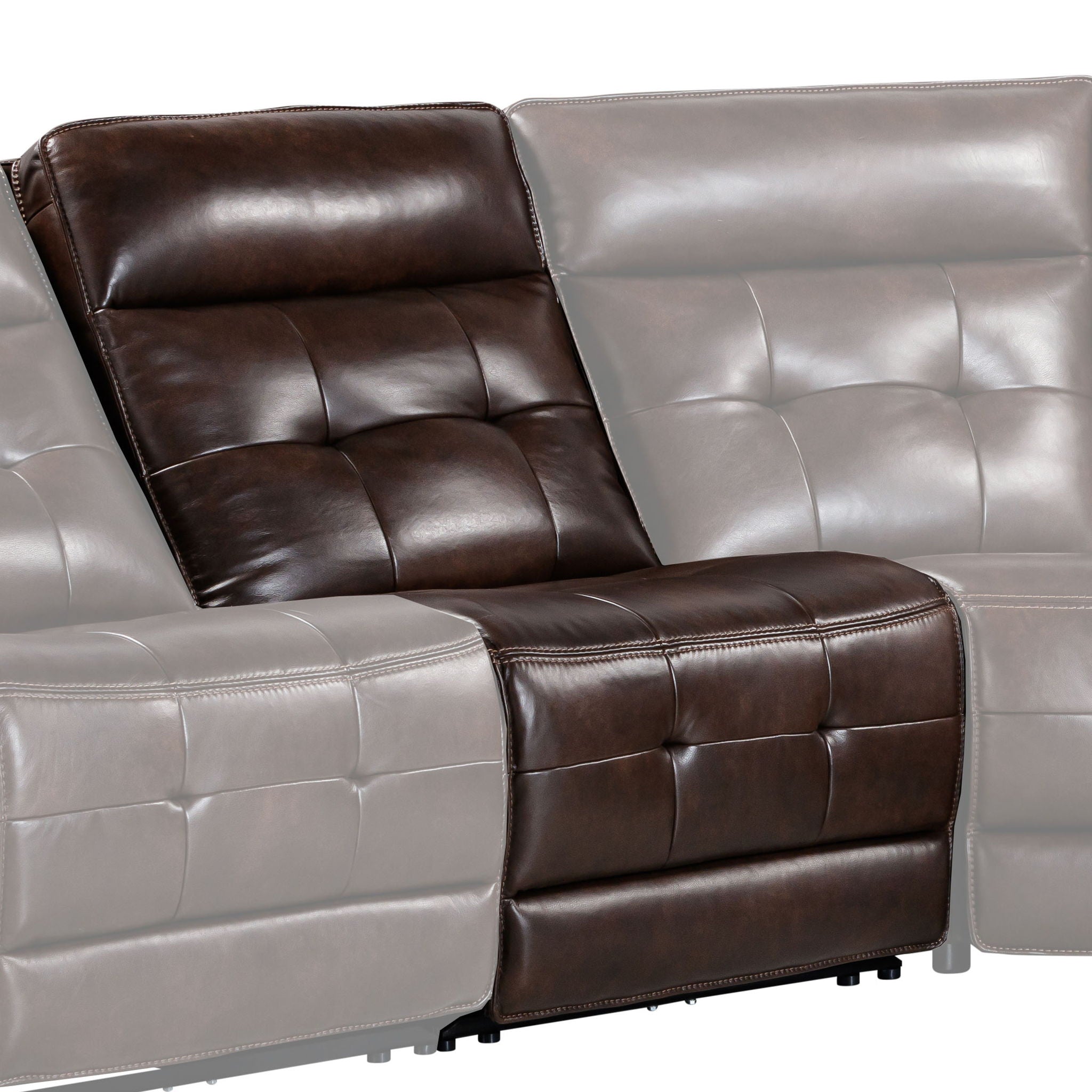 Canterbury - Power Armless Zero Gravity Recliner - Acorn - Urban Living Furniture (Los Angeles, CA)