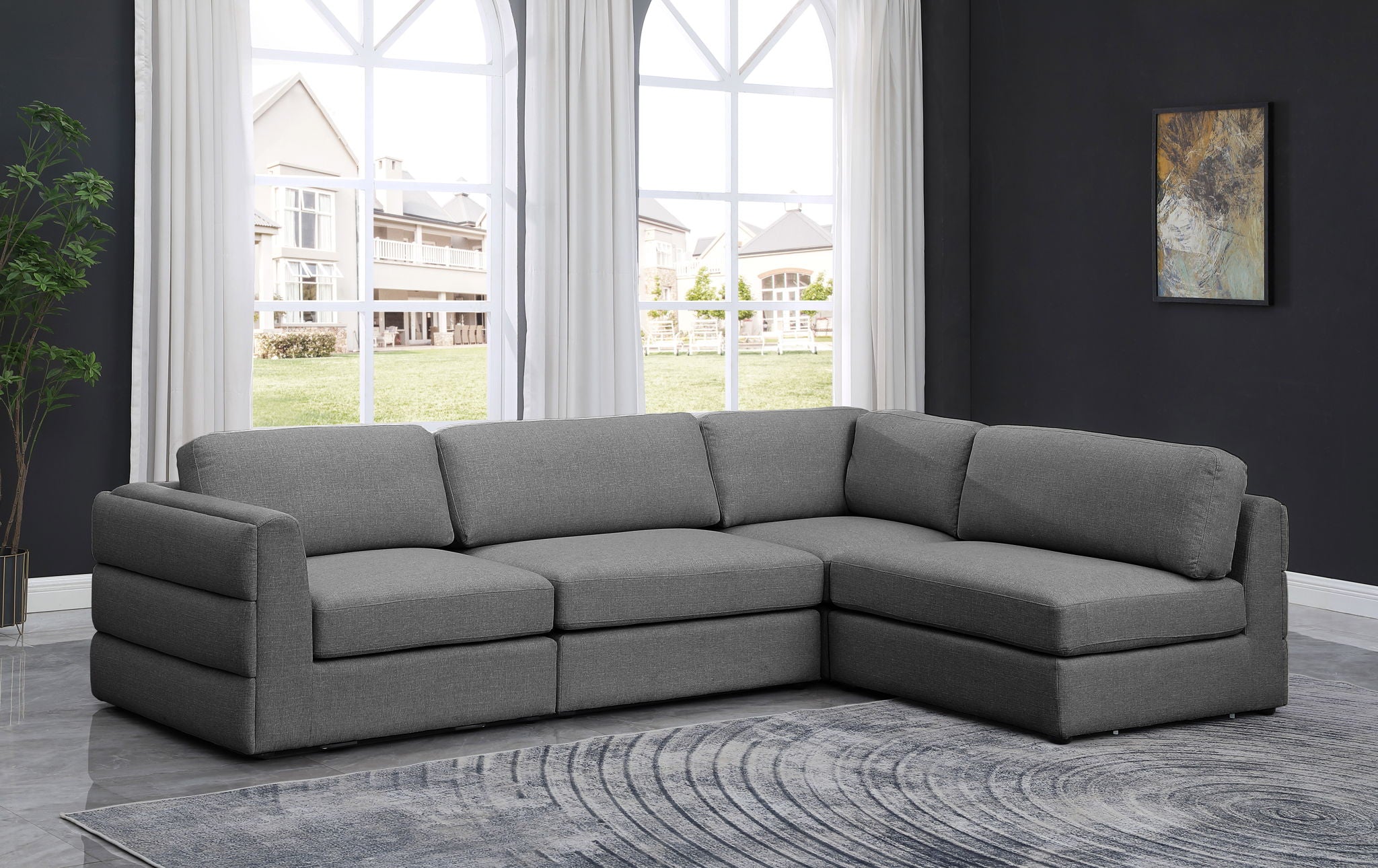 Beckham - 4 Piece Modular Sectional - Urban Living Furniture (Los Angeles, CA)
