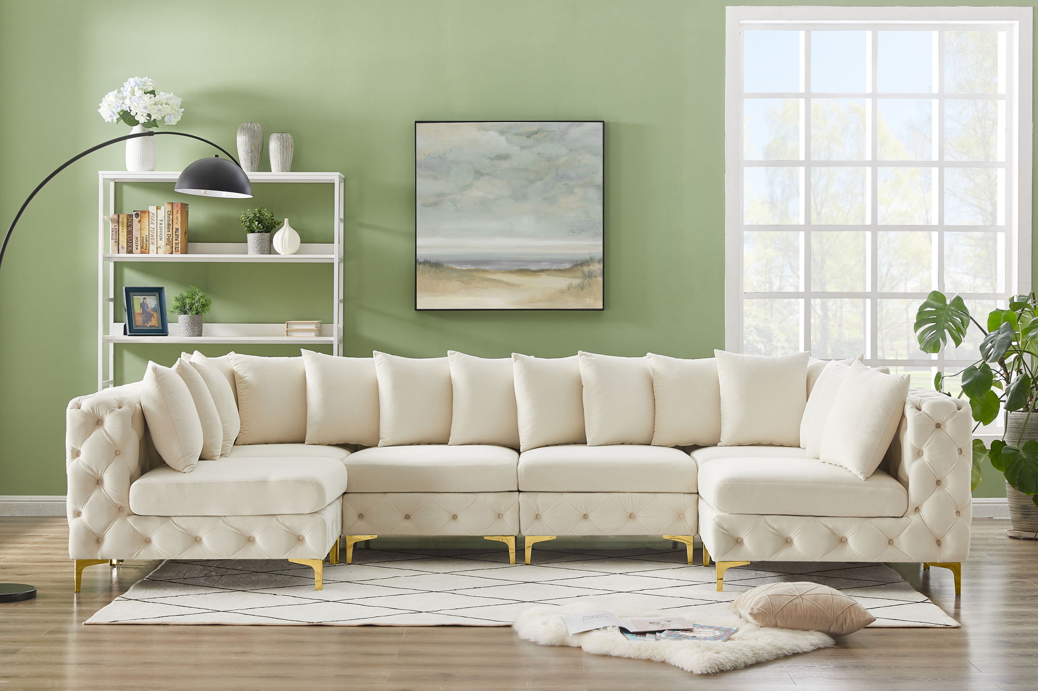 Tremblay - 6 Piece Modular Sectional - Urban Living Furniture (Los Angeles, CA)