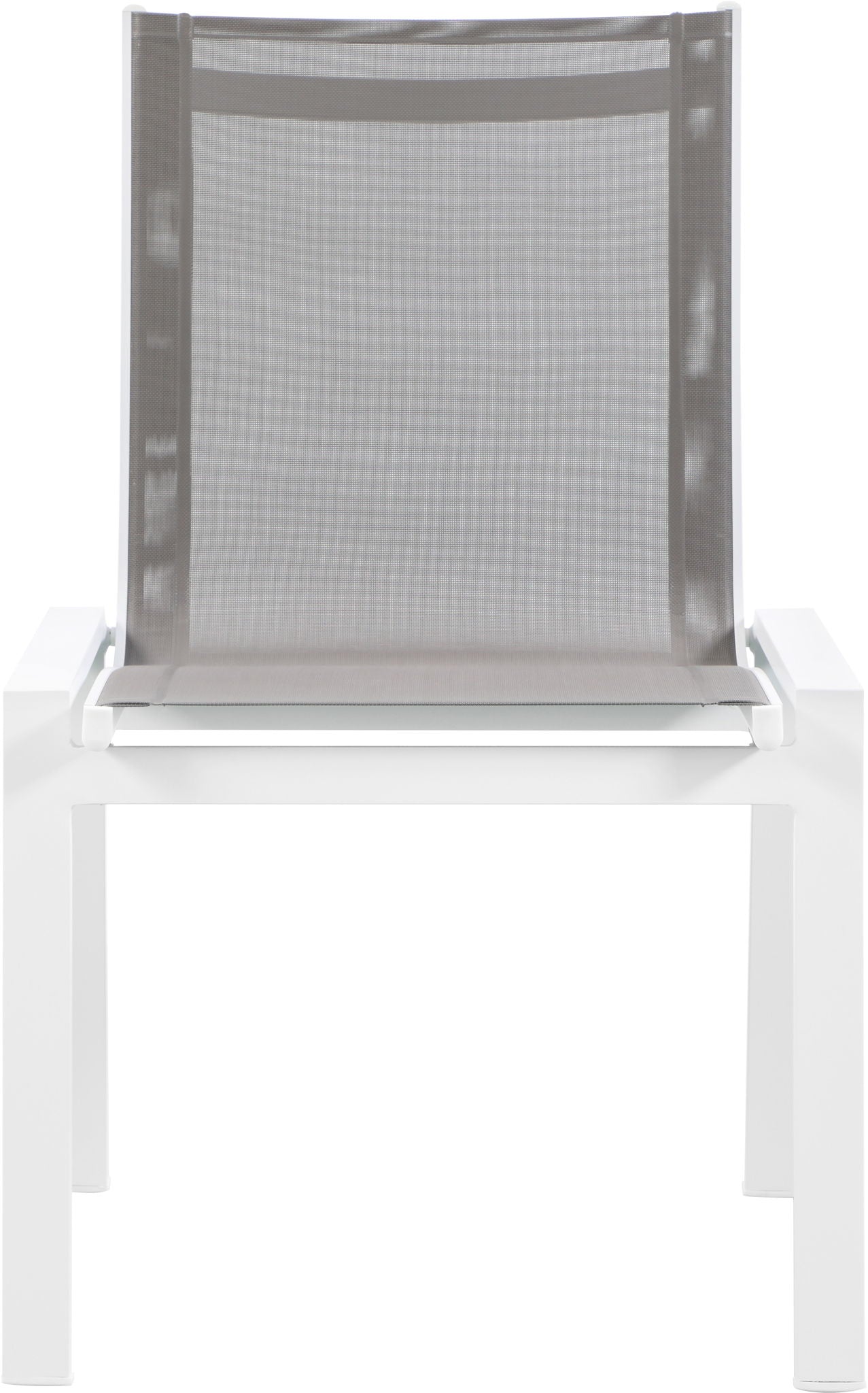 Nizuc - Outdoor Patio Dining Chair With White Frame (Set of 2) - Urban Living Furniture (Los Angeles, CA)