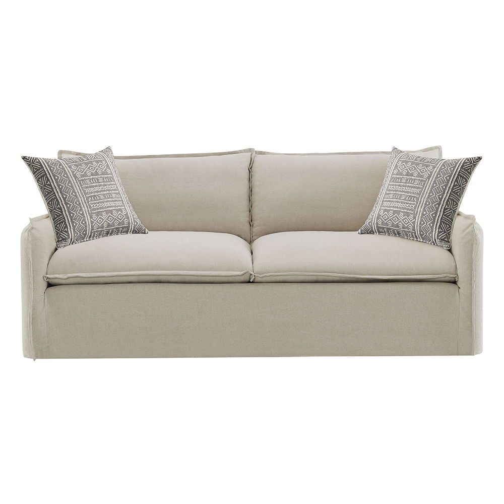 Upendo - Sofa With 2 Pillows - Beige Linen - Urban Living Furniture (Los Angeles, CA)