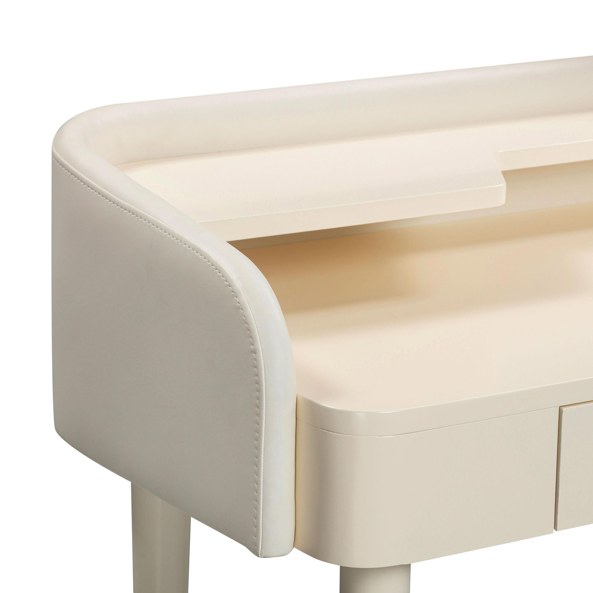 Penelope - Vegan Leather Wrapped Vanity Desk - Urban Living Furniture (Los Angeles, CA)