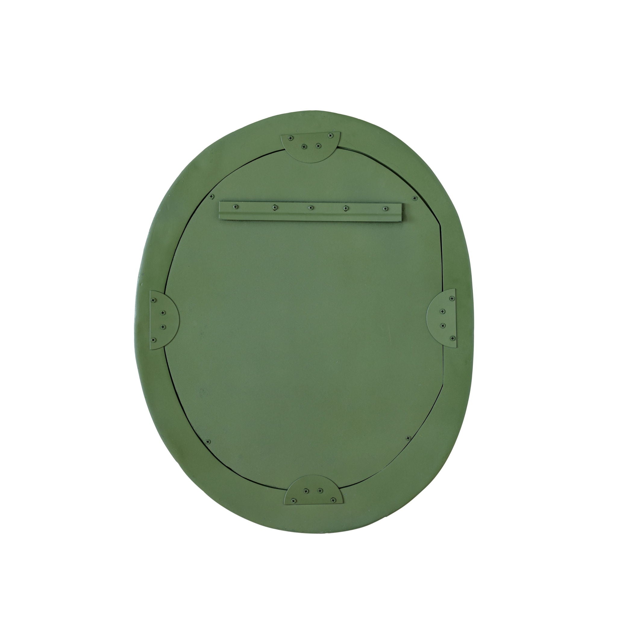 Orpheus - 22" x 28" Ribbed Fiberglass Thick Wall Mirror - Forest Green - Urban Living Furniture (Los Angeles, CA)