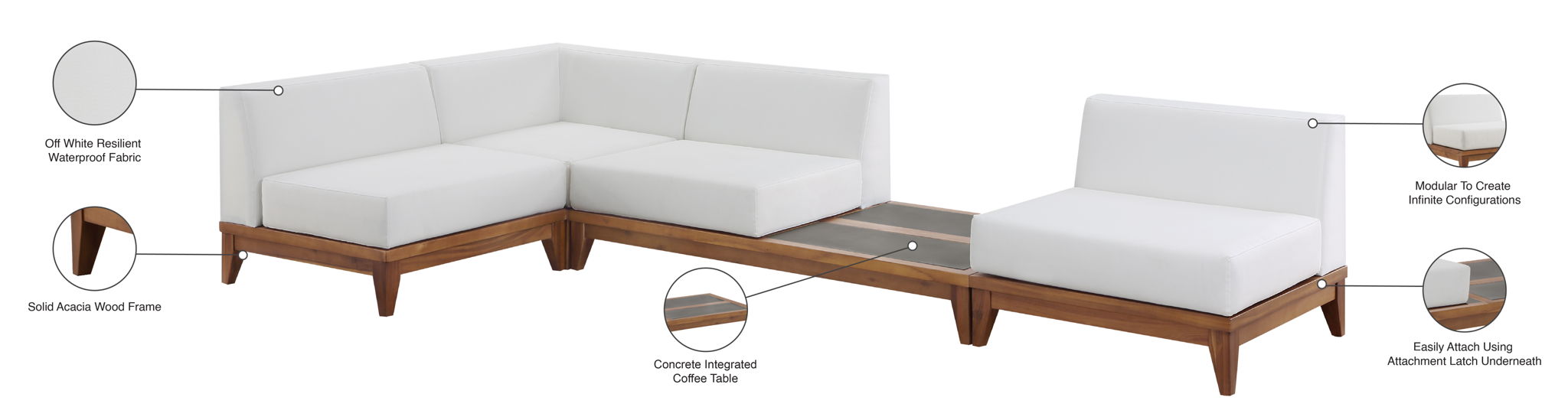 Rio - Modular Sectional - Urban Living Furniture (Los Angeles, CA)