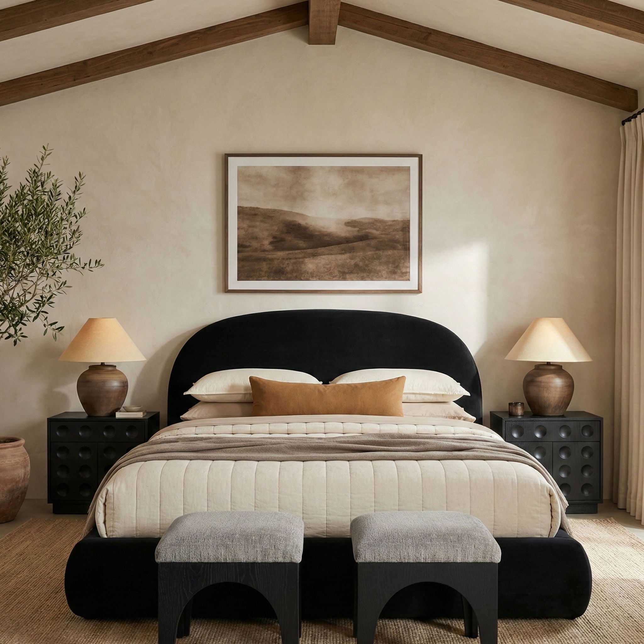 Celine - Upholstered Bed - Urban Living Furniture (Los Angeles, CA)