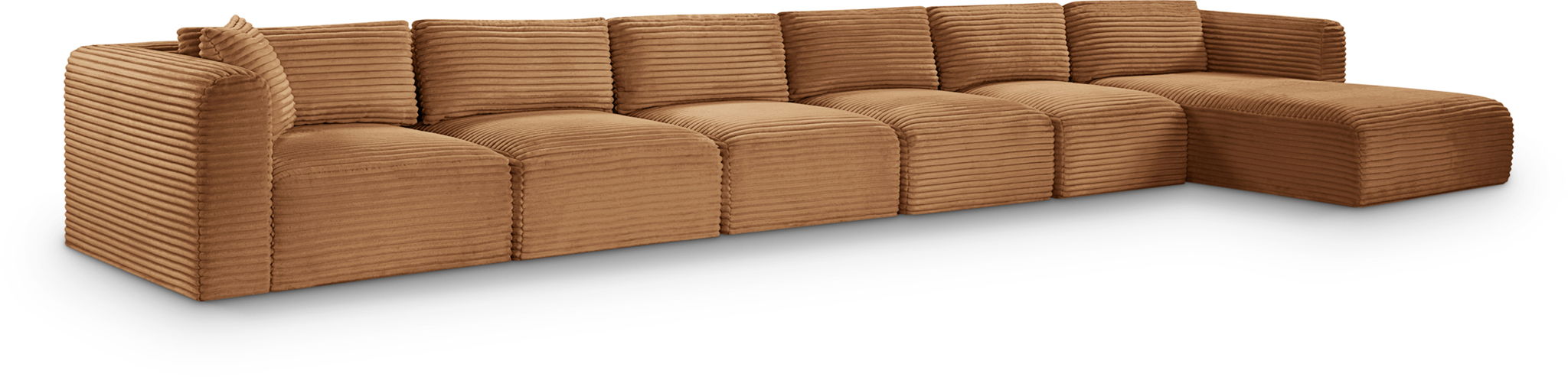 Shaggy - Fabric 6 Piece Modular Sectional With Chaise - Urban Living Furniture (Los Angeles, CA)