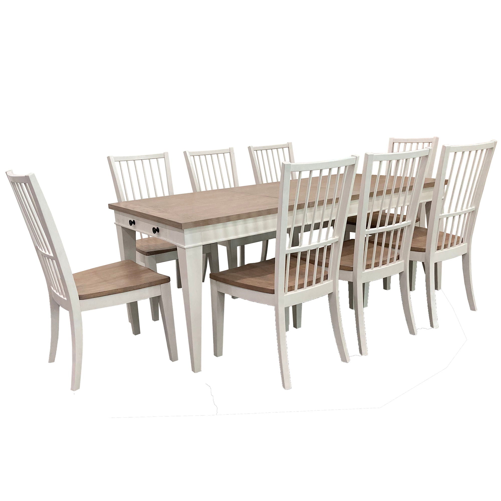 Americana Modern Dining - Rectangular Dining Table - Cotton - Urban Living Furniture (Los Angeles, CA)