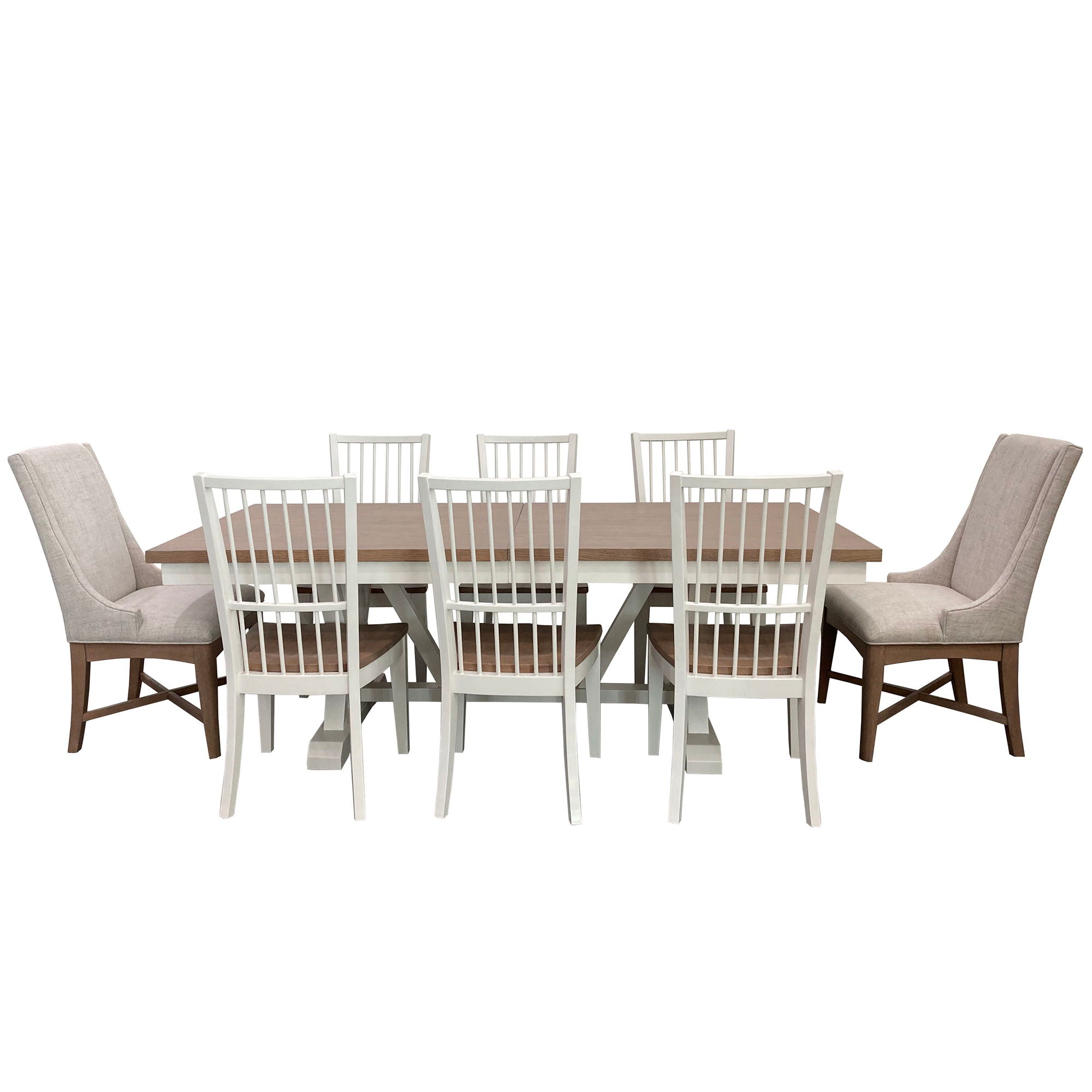 Americana Modern Dining - Host Dining Chair (Set of 2) - Cotton - Urban Living Furniture (Los Angeles, CA)