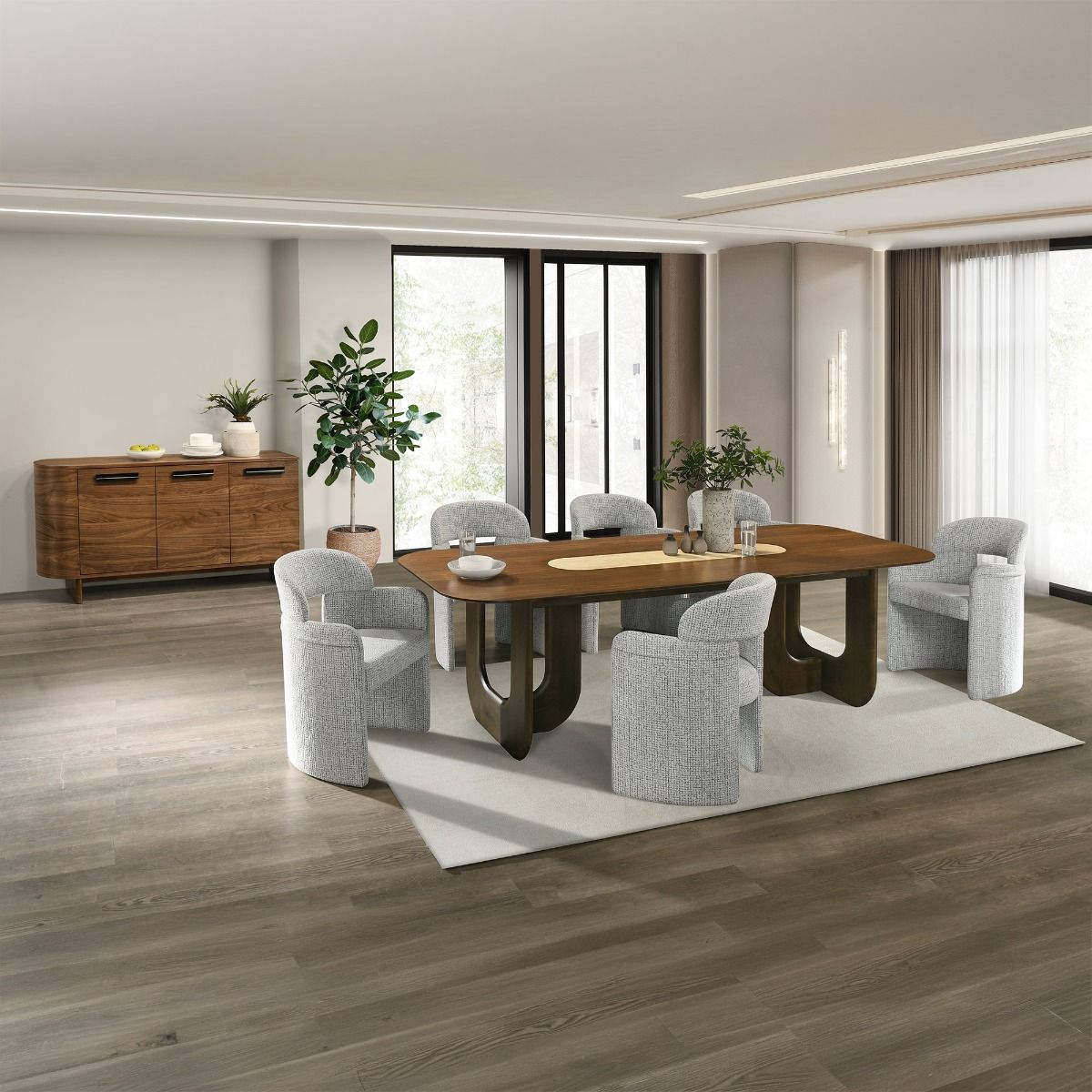 Kyree - Server - Walnut - Urban Living Furniture (Los Angeles, CA)
