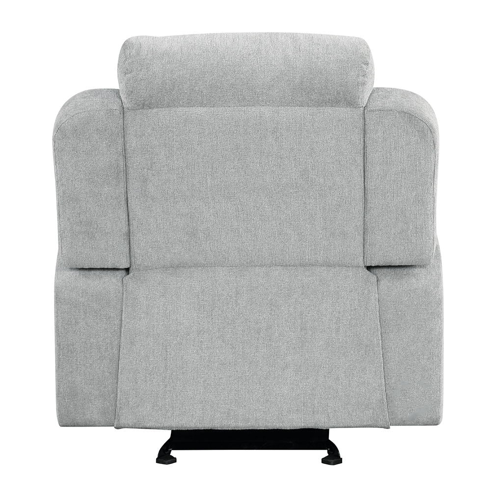 Galya - Motion Glider Recliner - Light Gray Chenille - Urban Living Furniture (Los Angeles, CA)