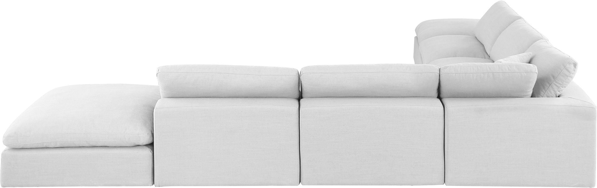 Comfy - 7 Piece Linen Modular Corner Sectional - Urban Living Furniture (Los Angeles, CA)