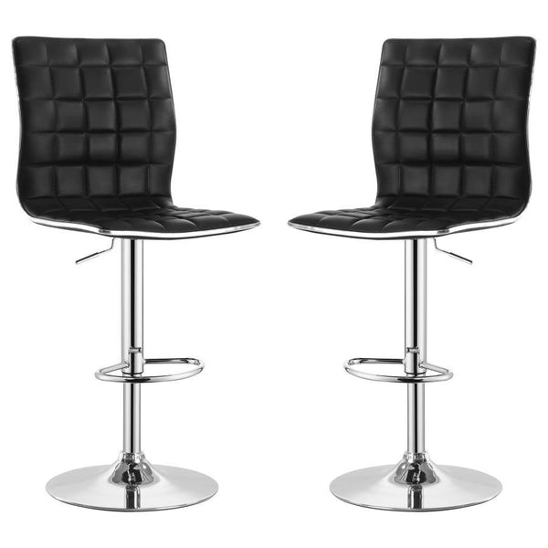 Ashbury - Upholstered Adjustable Bar Stool (Set of 2)