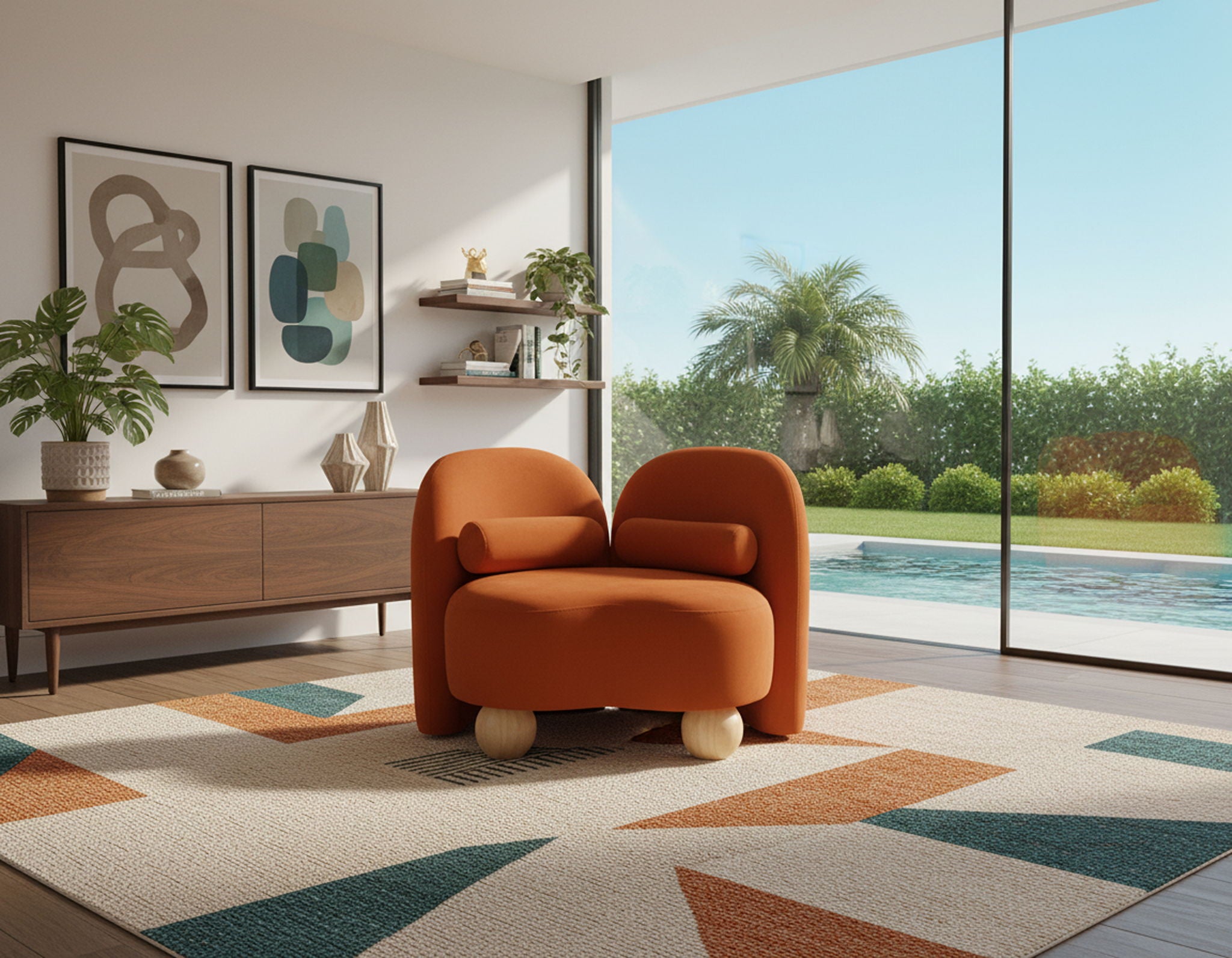 Daphne - Velvet Chair - Urban Living Furniture (Los Angeles, CA)