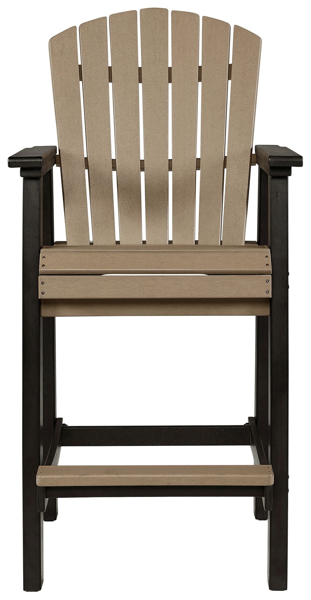 Fairen Trail - Black / Driftwood - Tall Barstool (Set of 2) - Urban Living Furniture (Los Angeles, CA)