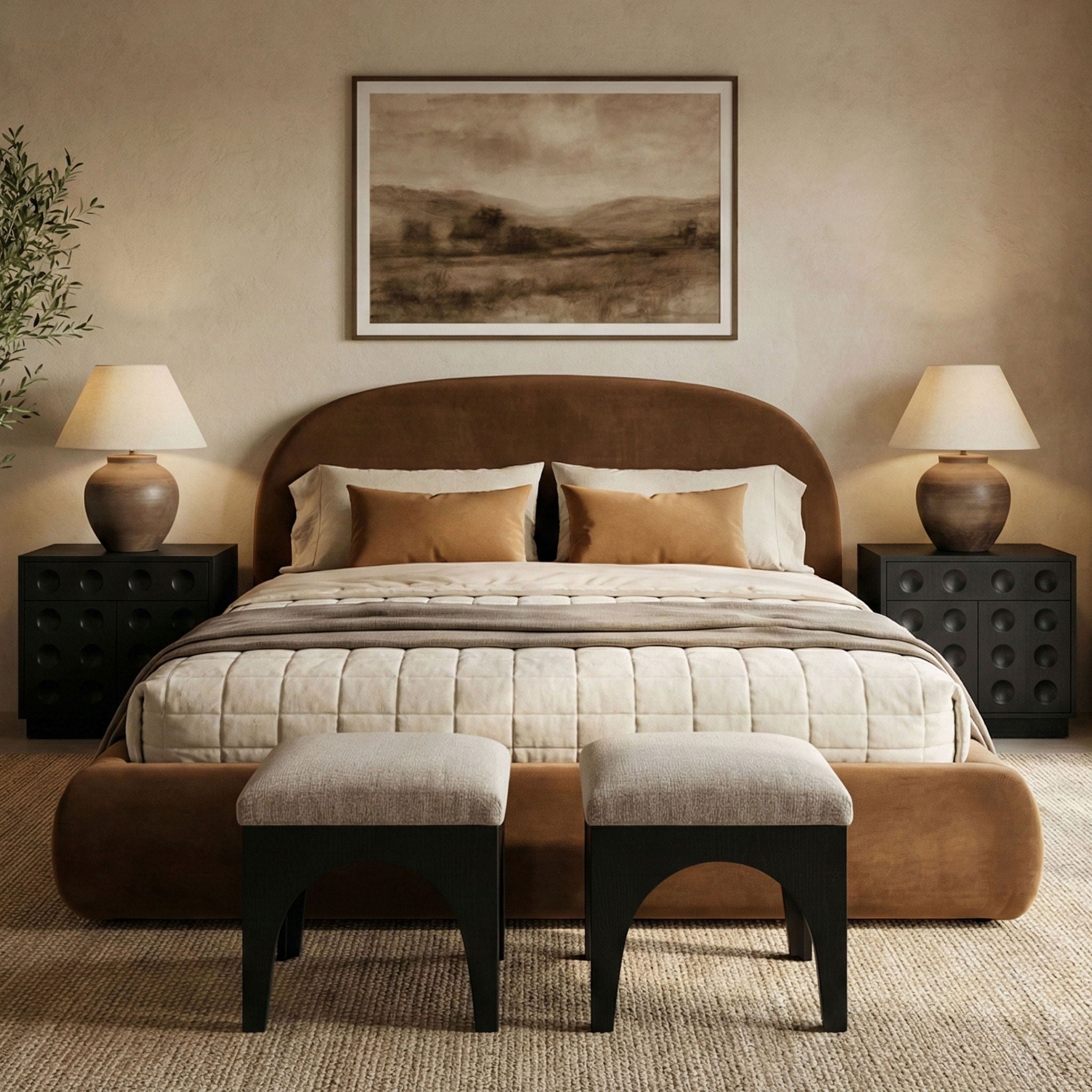 Celine - Upholstered Bed - Urban Living Furniture (Los Angeles, CA)