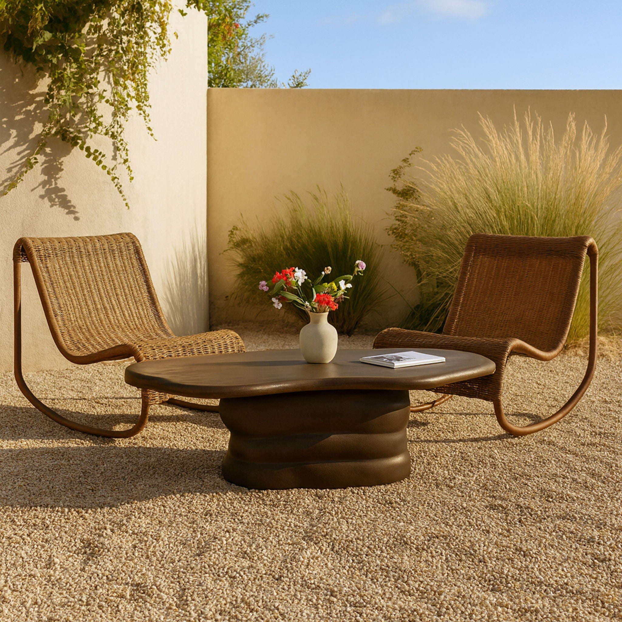 Branna - Concrete Coffee Table - Urban Living Furniture (Los Angeles, CA)
