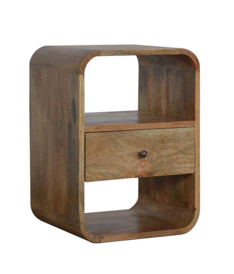 London - Nightstand - Beige Brown