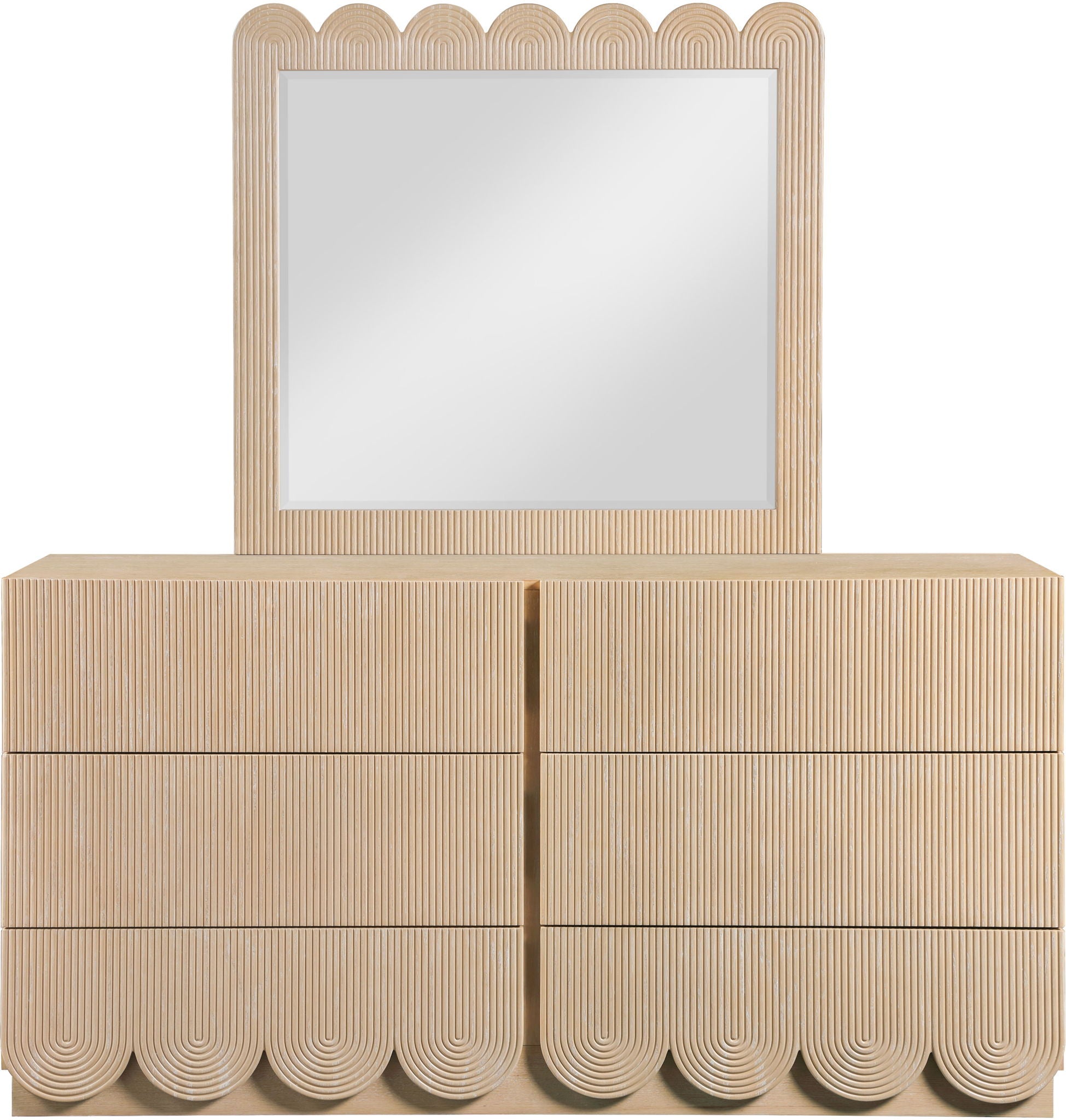 Scallop - Mirror - Urban Living Furniture (Los Angeles, CA)
