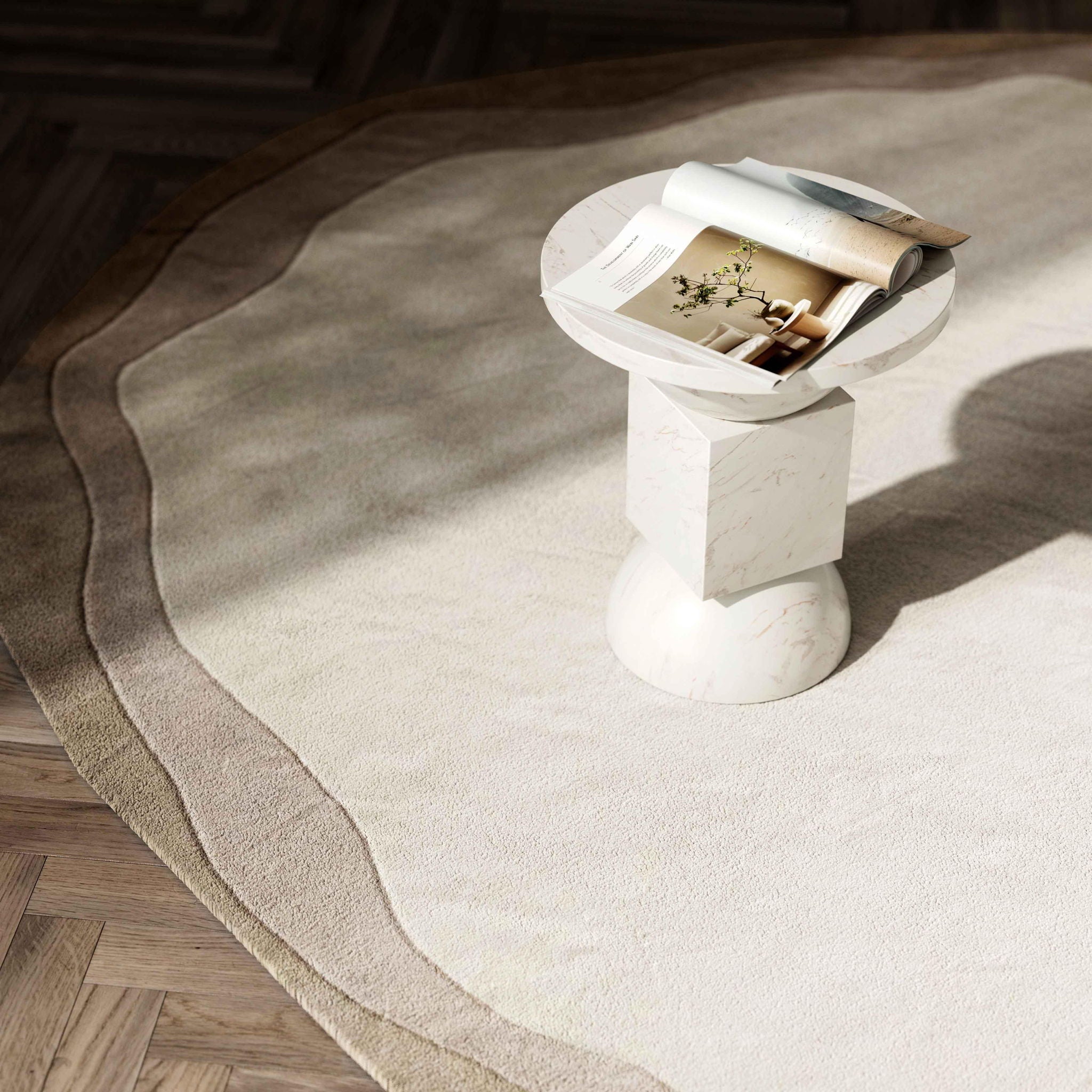 Tarba - Organic Floor Rug - Urban Living Furniture (Los Angeles, CA)